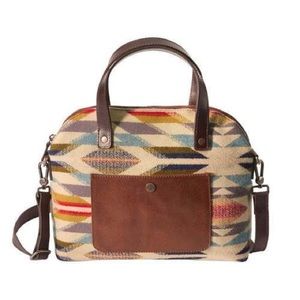 Pendleton Wyeth Trail Dome southwestern Indian blanket Bag w/ crossbody strap
